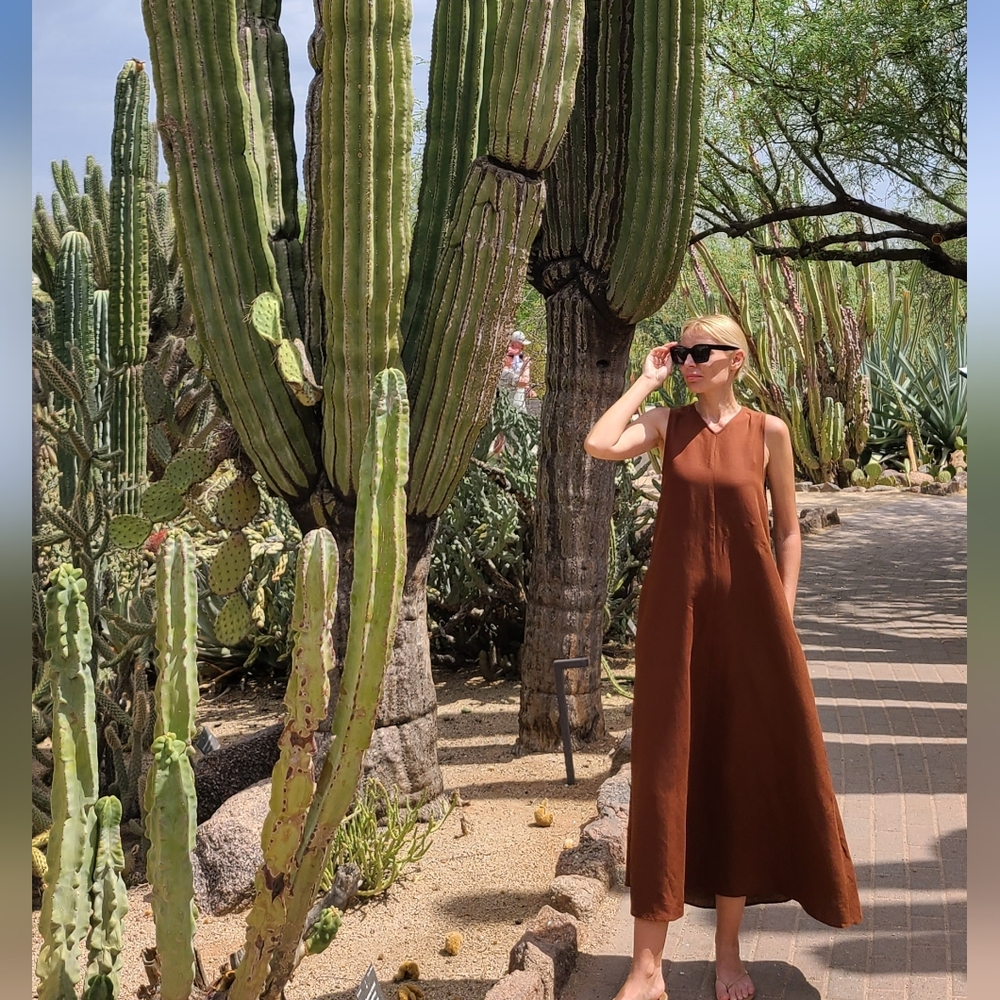 Zara Linen Dress - Picture 12 of 13